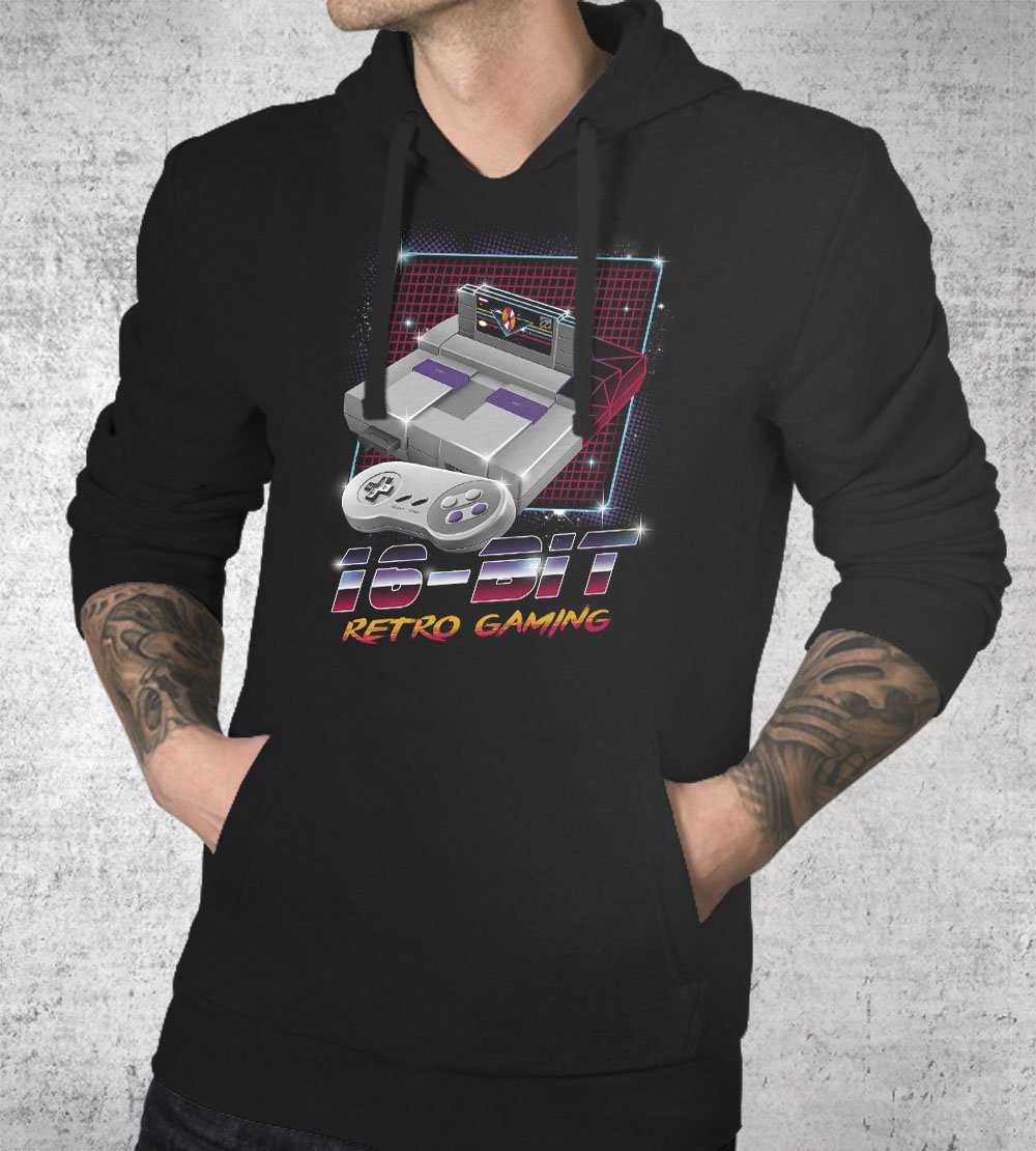 16-Bit Retro Gaming Hoodies by Vincent Trinidad - Pixel Empire