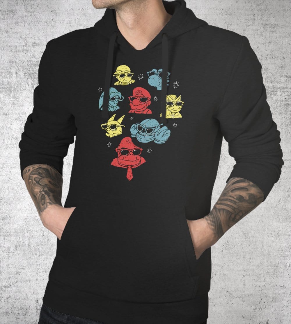 Super Style Bros Hoodies by Ronan Lynam - Pixel Empire