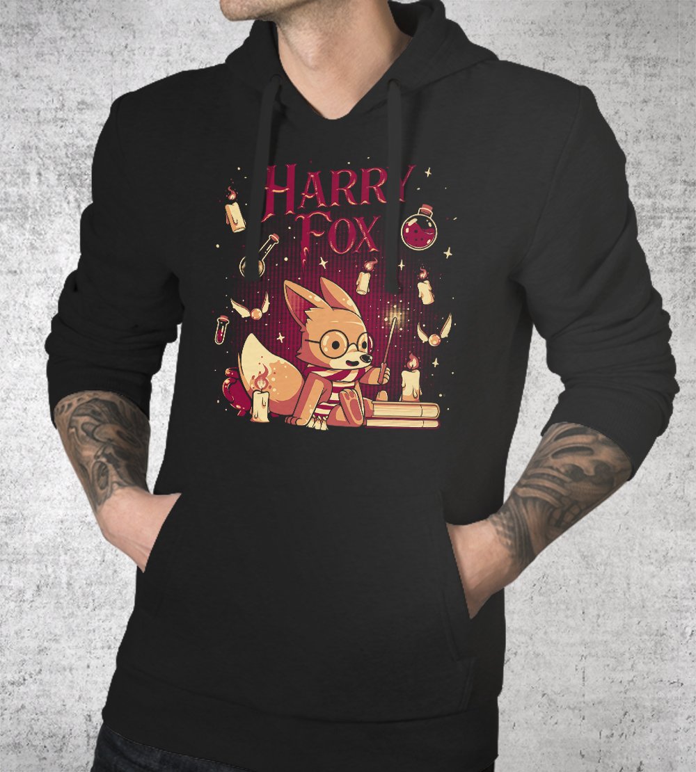 Harry Fox Hoodies by Ilustrata - Pixel Empire