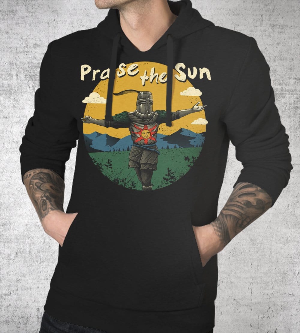 Praise The Sun Hoodies by Vincent Trinidad - Pixel Empire