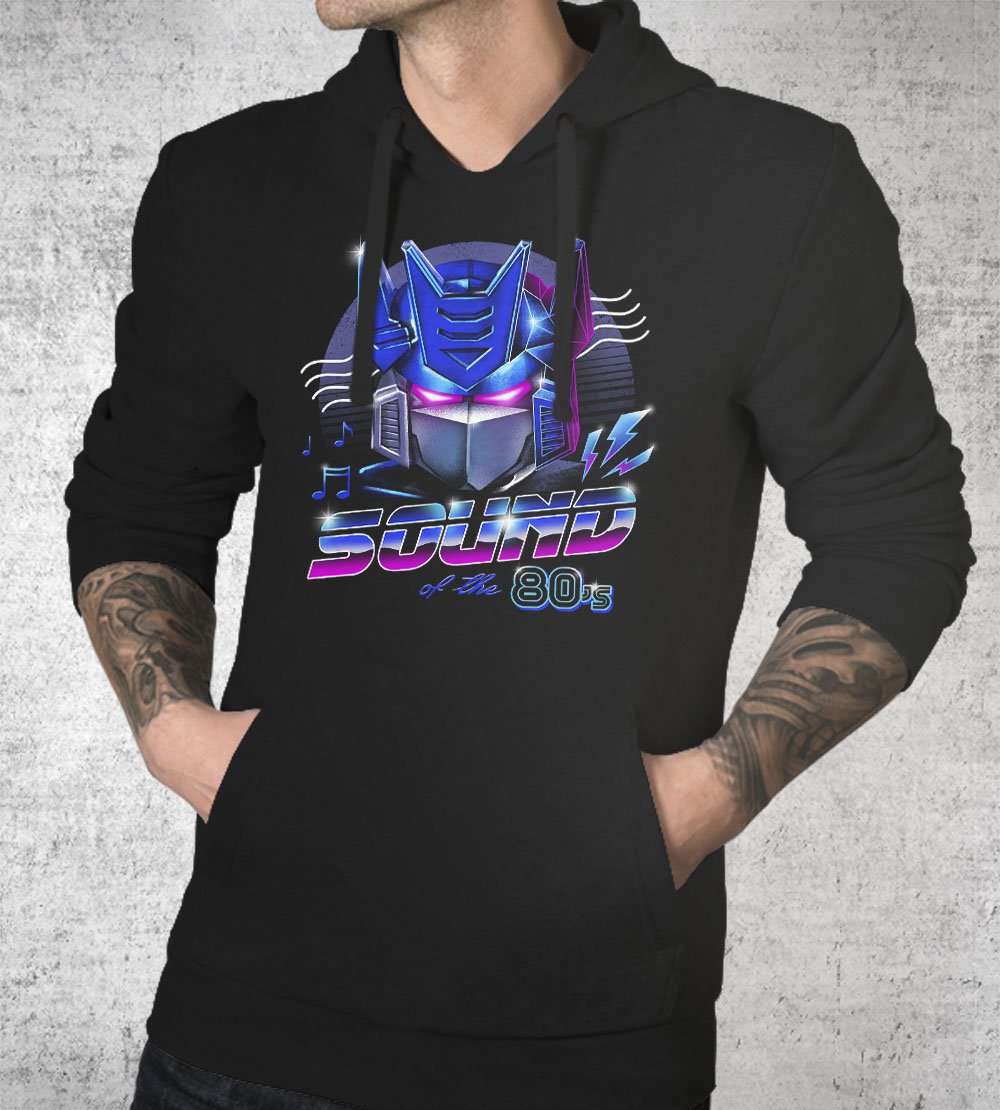Sound of the 80s Hoodies by Vincent Trinidad - Pixel Empire
