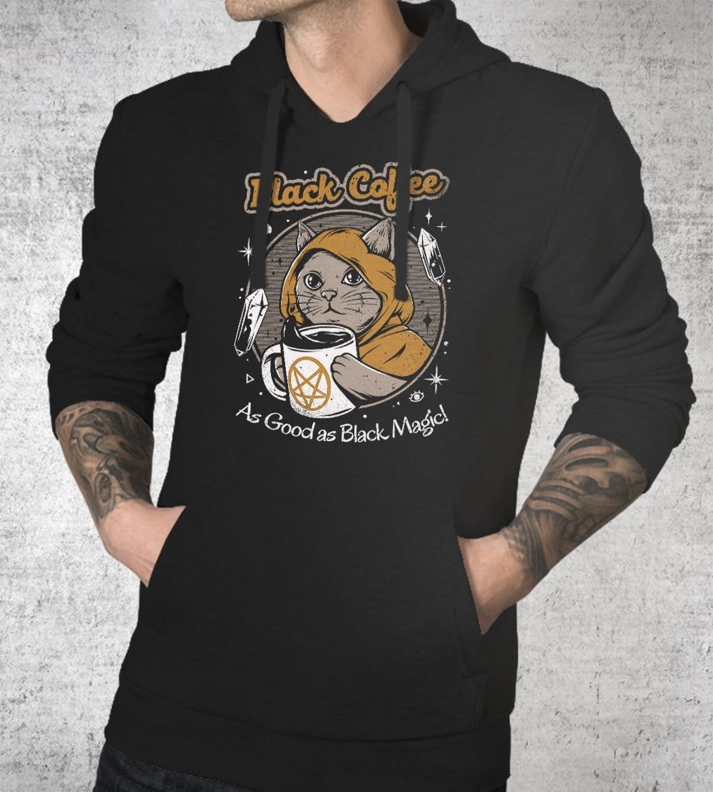 Black Coffee Hoodies by Ilustrata - Pixel Empire