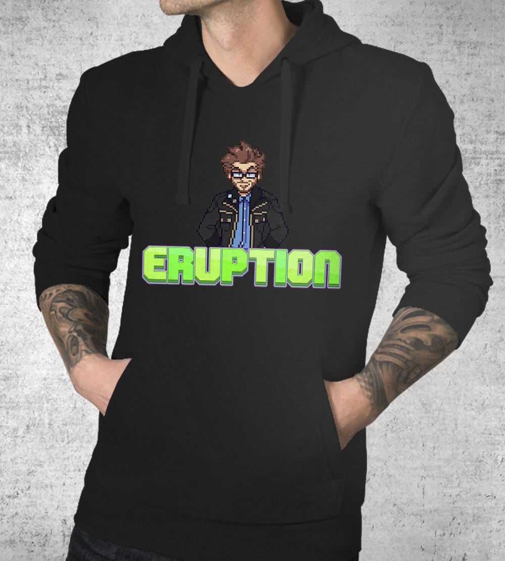 Austin Eruption Logo Hoodies by Austin Eruption - Pixel Empire