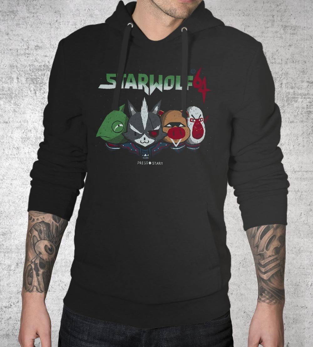 Starwolf Hoodies by Louis Roskosch - Pixel Empire