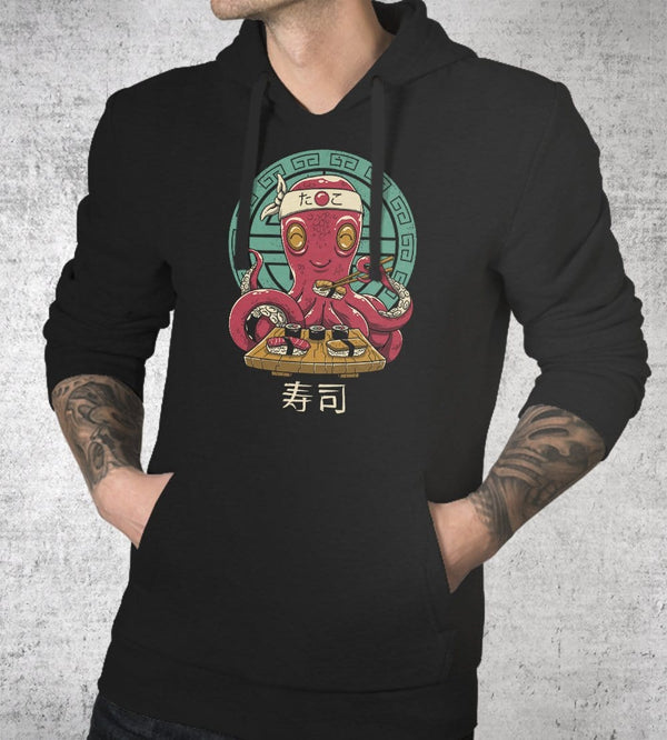 Octo Sushi Hoodies by Vincent Trinidad - Pixel Empire