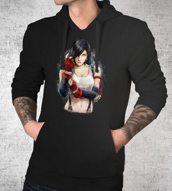 Tifa Lockhart Hoodies by Barrett Biggers - Pixel Empire