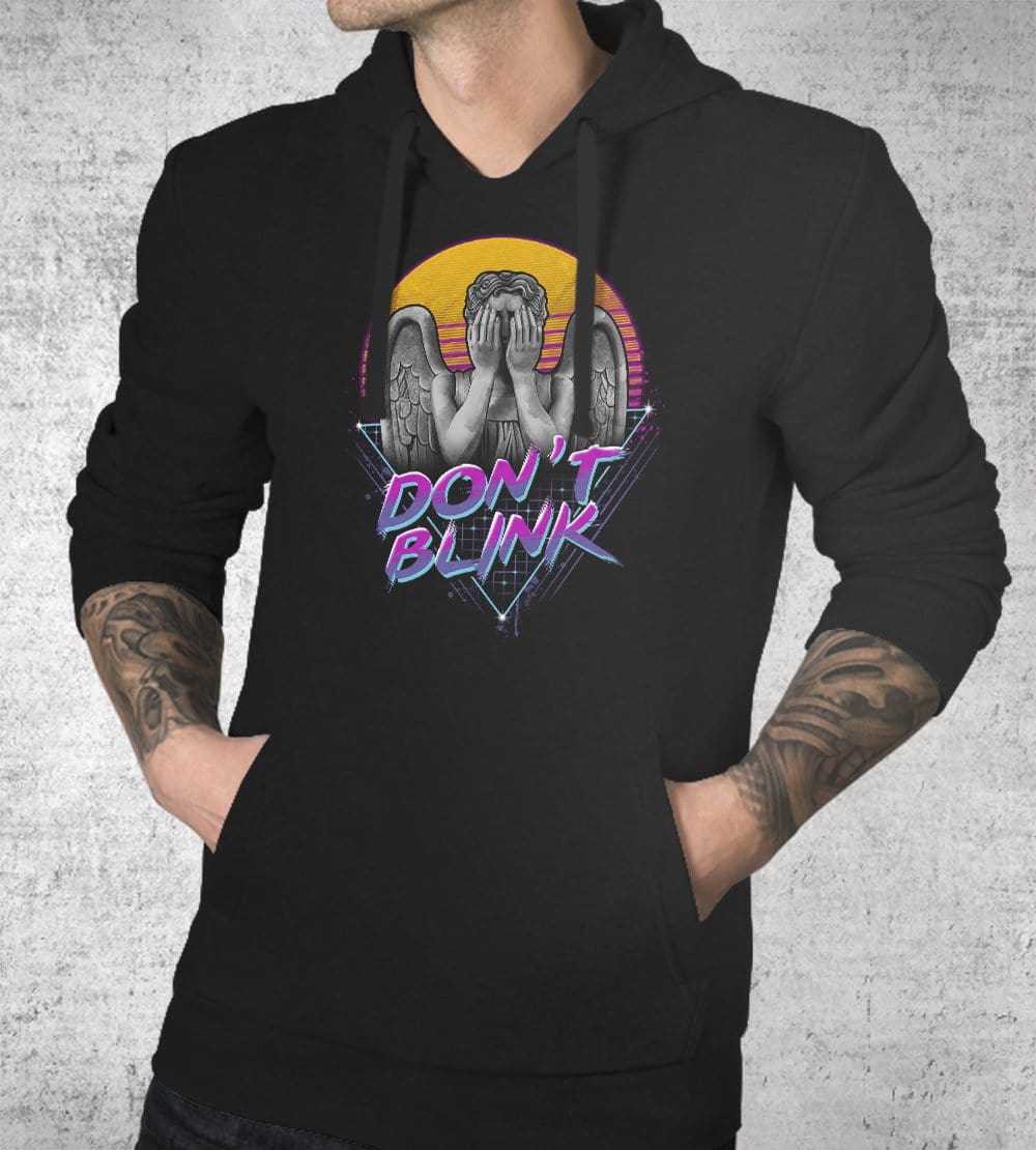 Don't Blink Hoodies by Vincent Trinidad - Pixel Empire