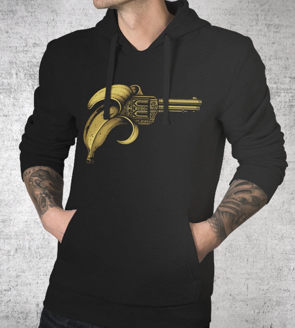 Banana Gun Hoodies by Enkel Dika - Pixel Empire