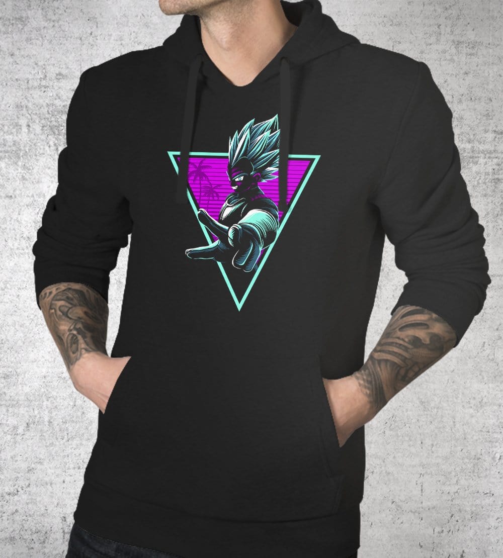 Retro Prince Attack Hoodies by Alberto Cubatas - Pixel Empire