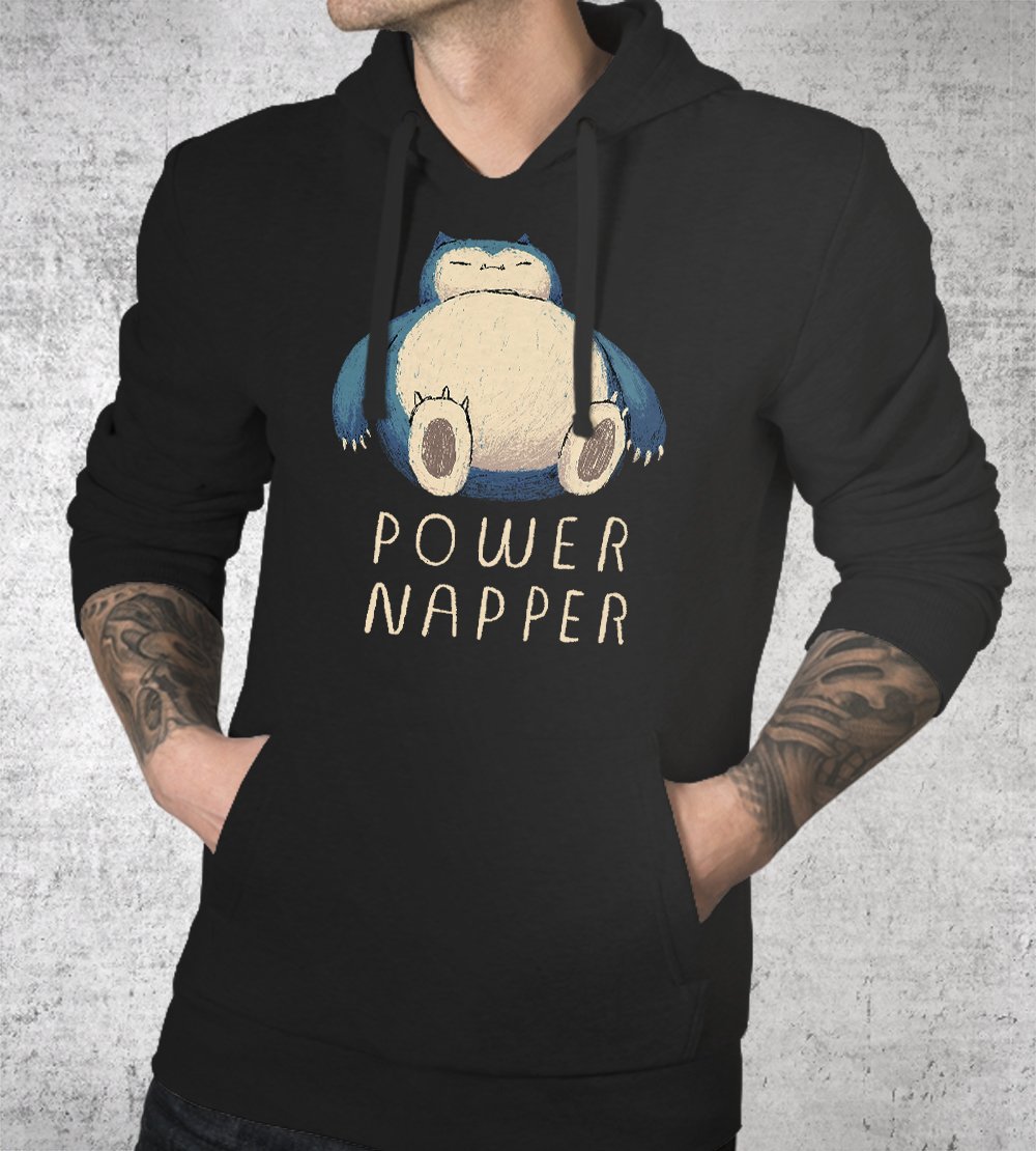 Power Napper Hoodies by Louis Roskosch - Pixel Empire