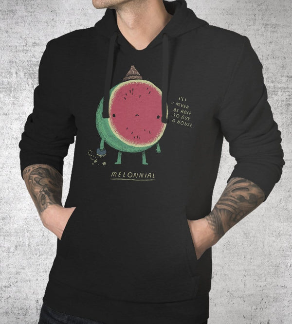 Melonnial Hoodies by Louis Roskosch - Pixel Empire