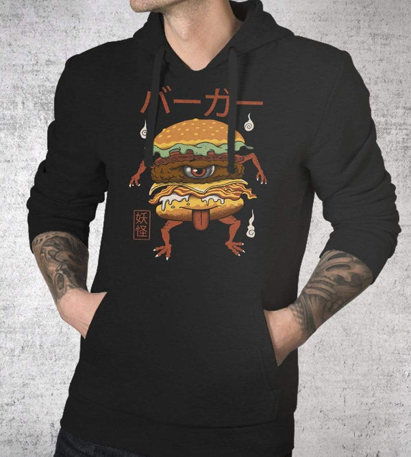 Yokai Burger Hoodies by Vincent Trinidad - Pixel Empire
