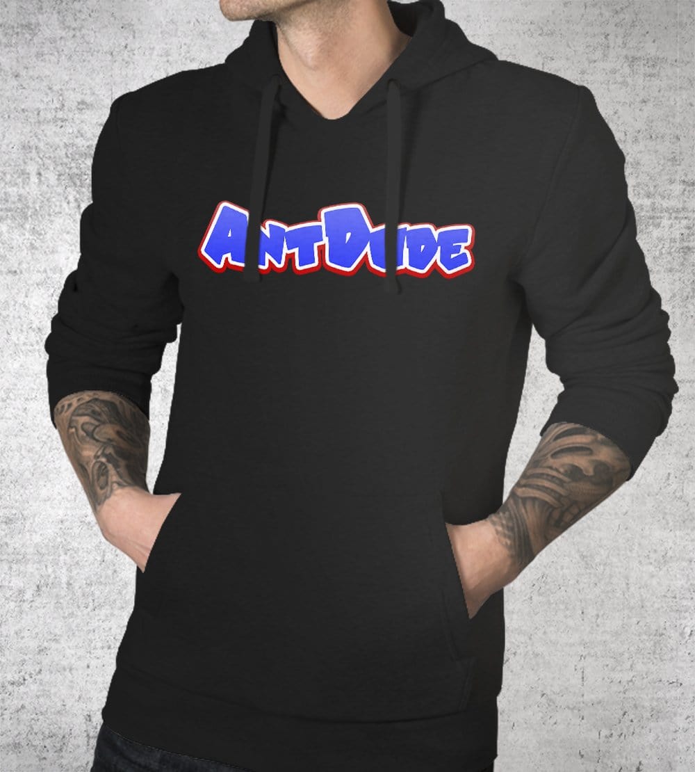 AntDude Logo Hoodies by AntDude - Pixel Empire