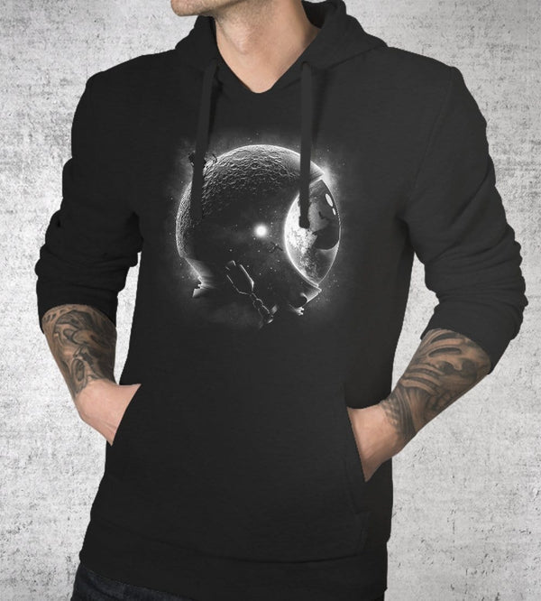 Moon Helmet Hoodies by Javi Ramos - Pixel Empire