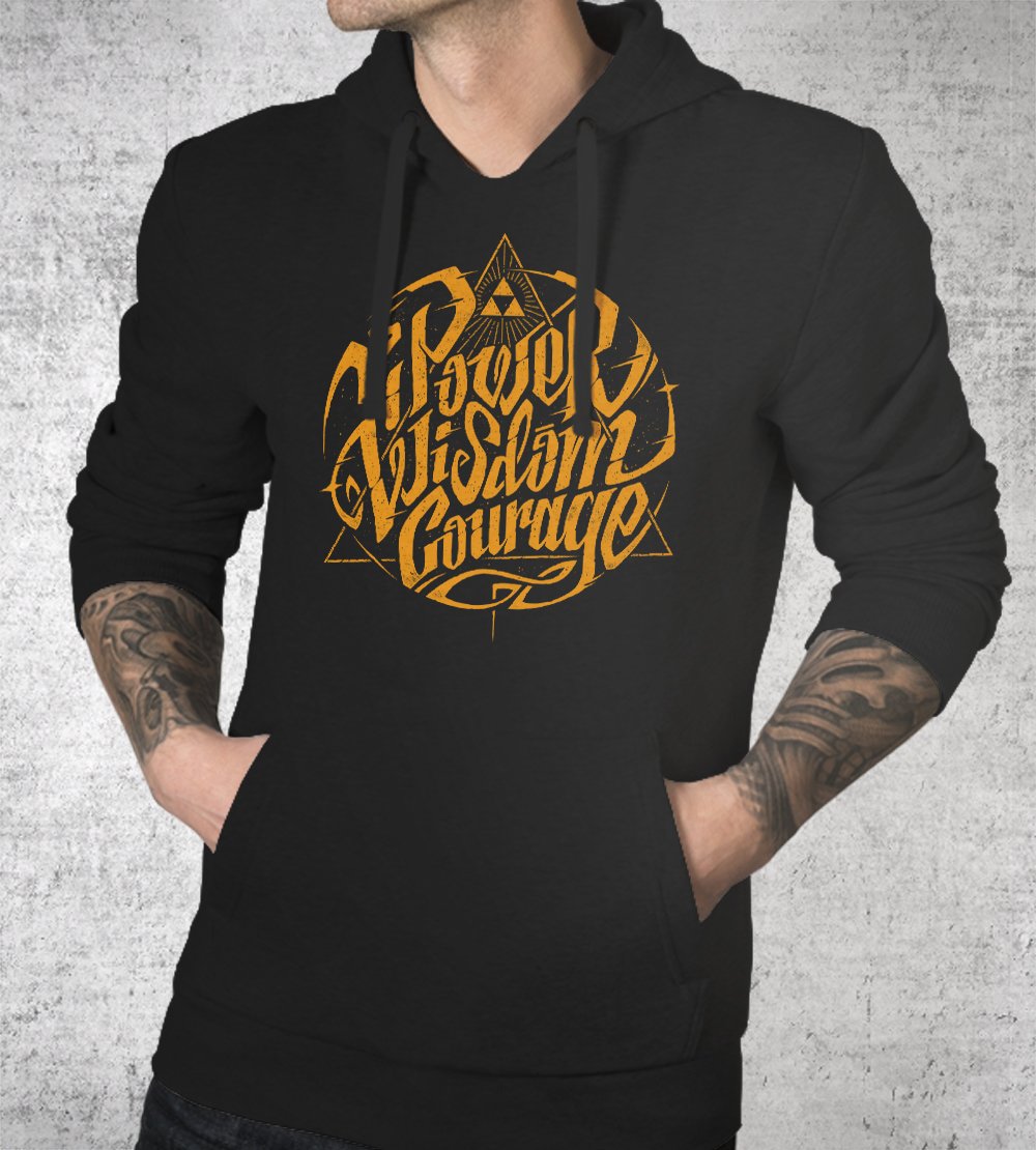 Three Forces Hoodies by StudioM6 - Pixel Empire