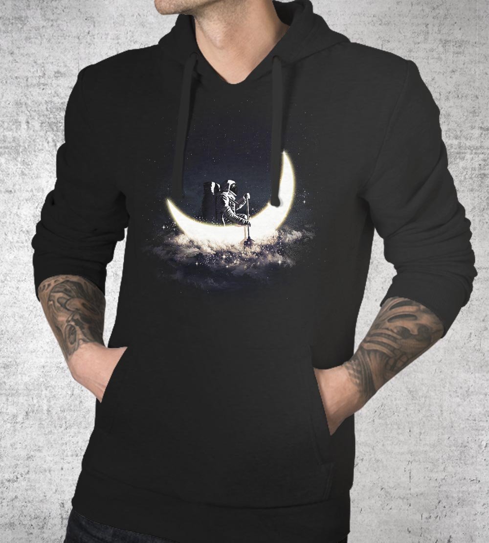 Moon Sailing Hoodies by Dan Elijah Fajardo - Pixel Empire