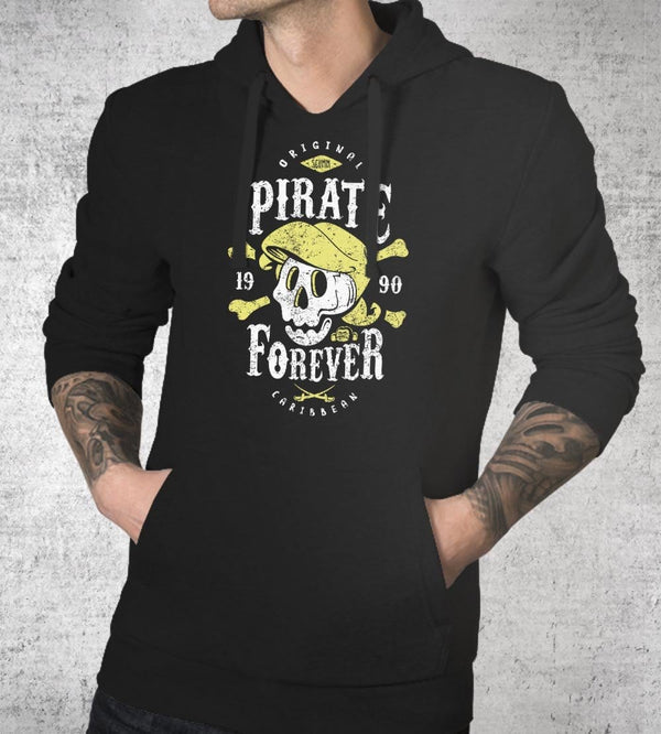 Pirate Forever Hoodies by Olipop - Pixel Empire