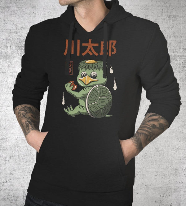 Yokai Turtle Hoodies by Vincent Trinidad - Pixel Empire