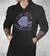 Find Your Porpoise Hoodies by Louis Roskosch - Pixel Empire