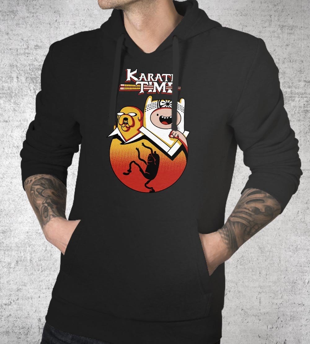 Karate Time Hoodies by Olipop - Pixel Empire