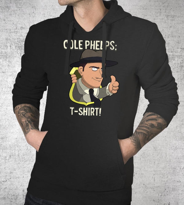 Some Call Me Cole Phelps Hoodies by Some Call Me Johnny - Pixel Empire