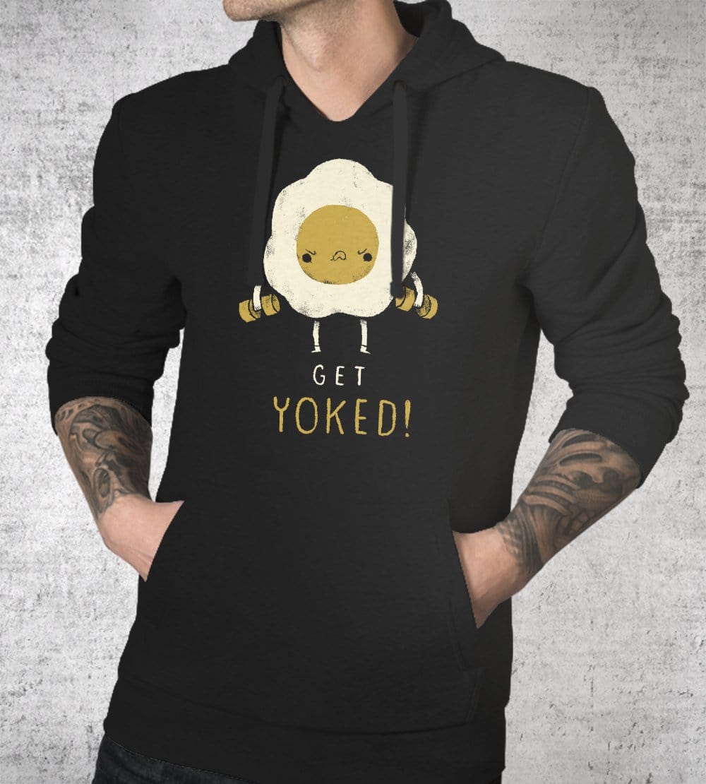 Yoked Gym Hoodies by Louis Roskosch - Pixel Empire