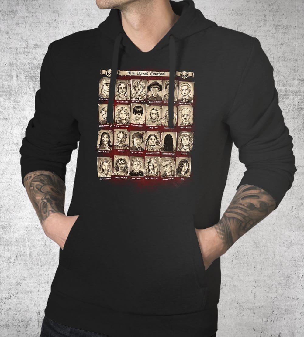 Hellschool Yearbook Hoodies by Saqman - Pixel Empire