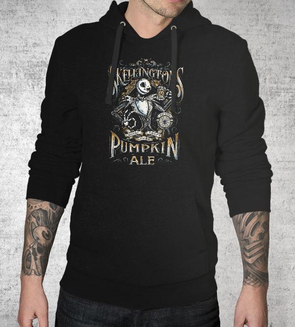 Skellington's Pumpkin Ale Hoodies by Barrett Biggers - Pixel Empire