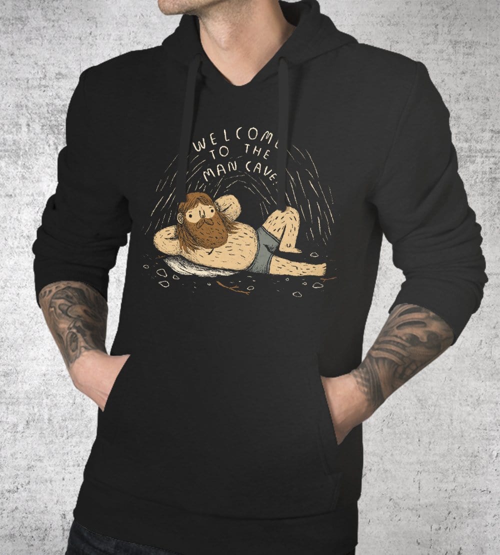 Man Cave Hoodies by Louis Roskosch - Pixel Empire