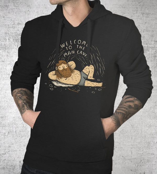 Man Cave Hoodies by Louis Roskosch - Pixel Empire