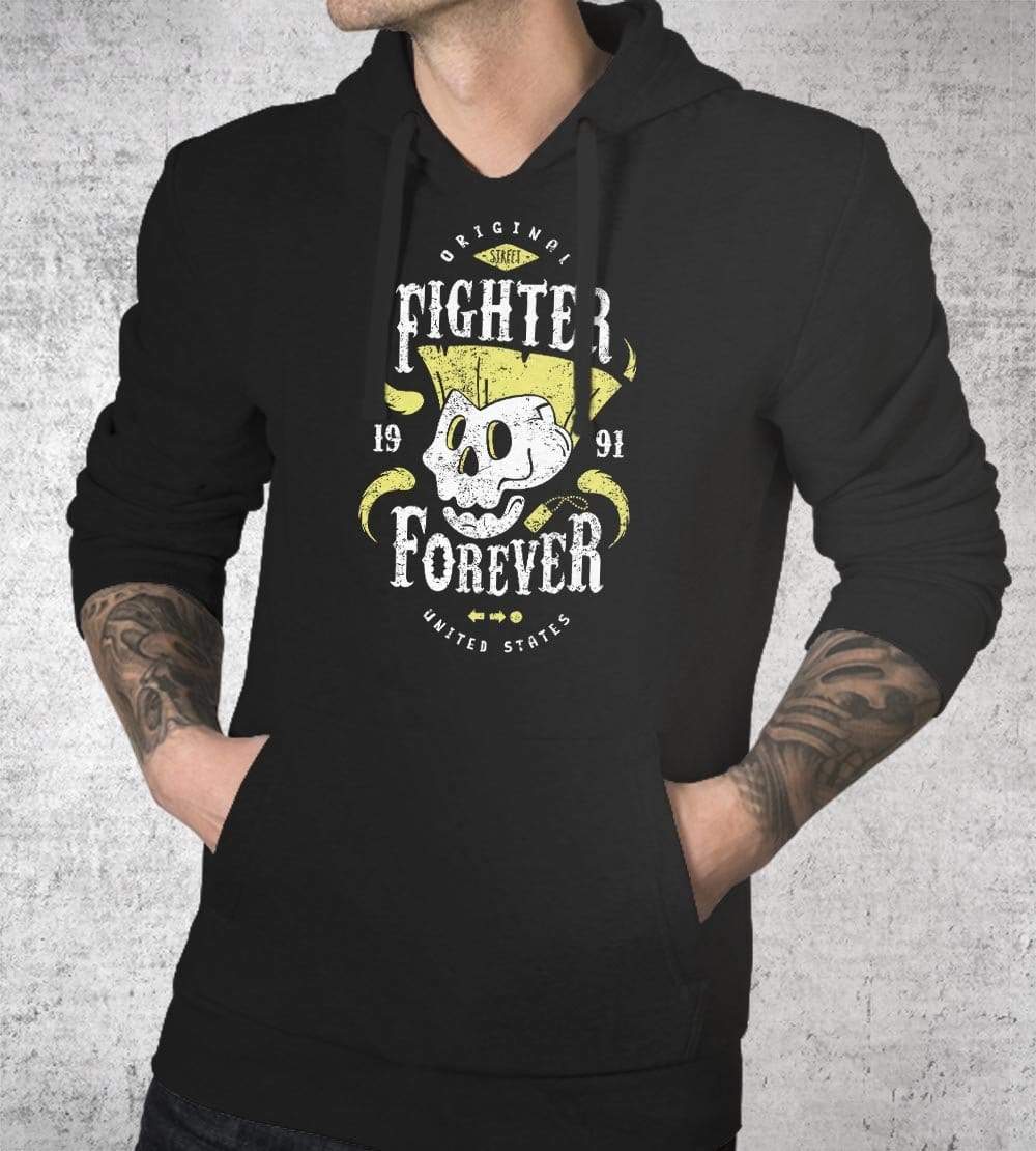 Fighter Guile Forever Hoodies by Olipop - Pixel Empire