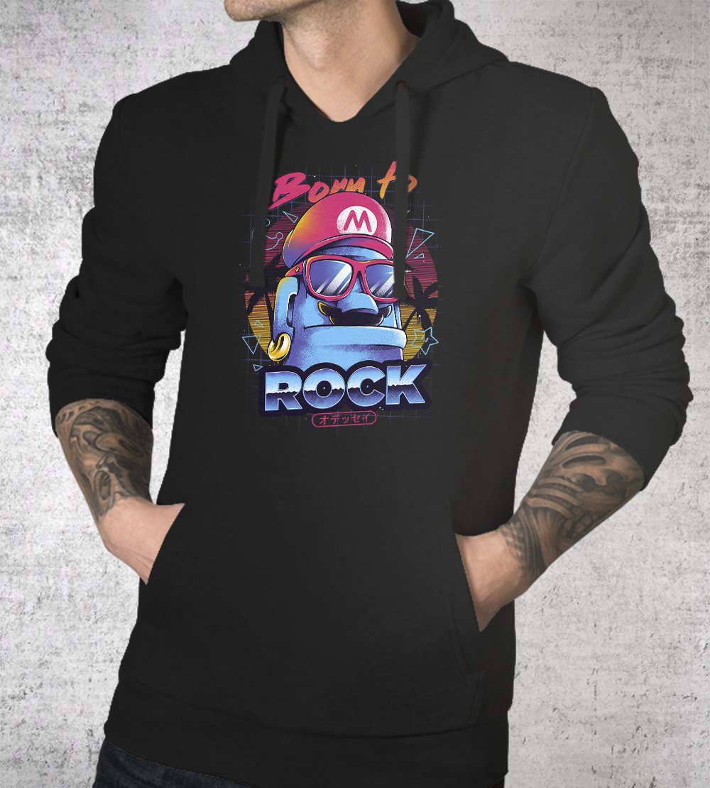Born To Rock Hoodies by Ilustrata - Pixel Empire