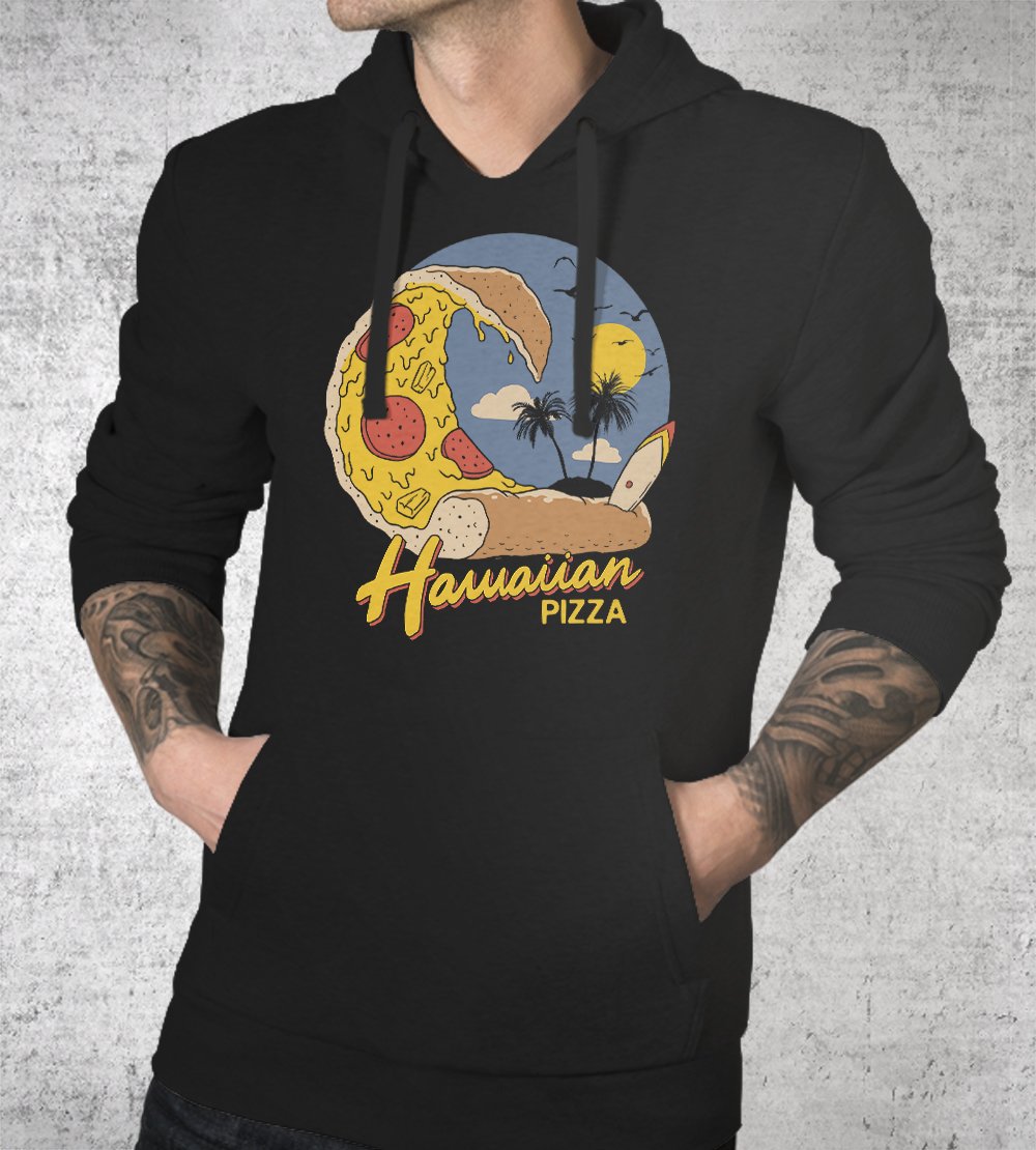 Hawaiian Pizza Hoodies by Vincent Trinidad - Pixel Empire