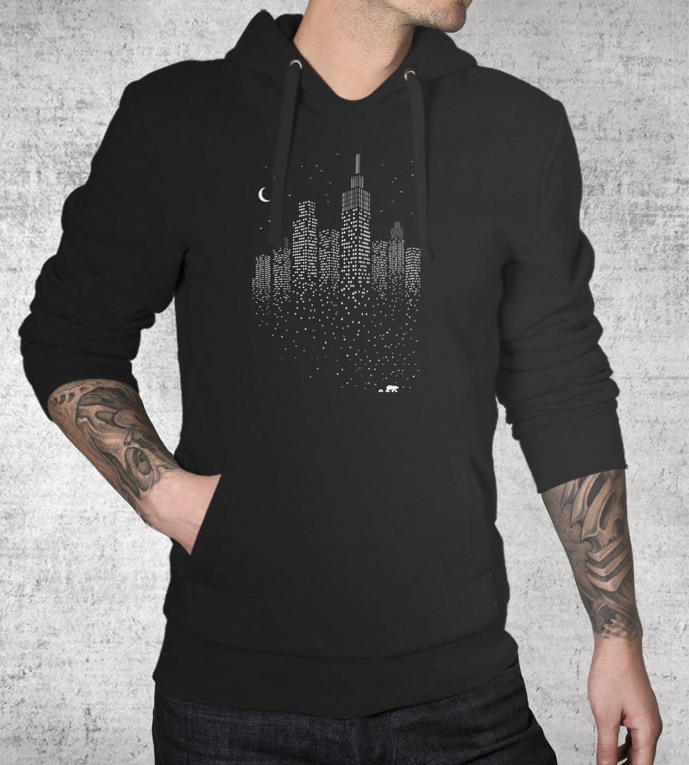 Polar city Hoodies by Grant Shepley - Pixel Empire