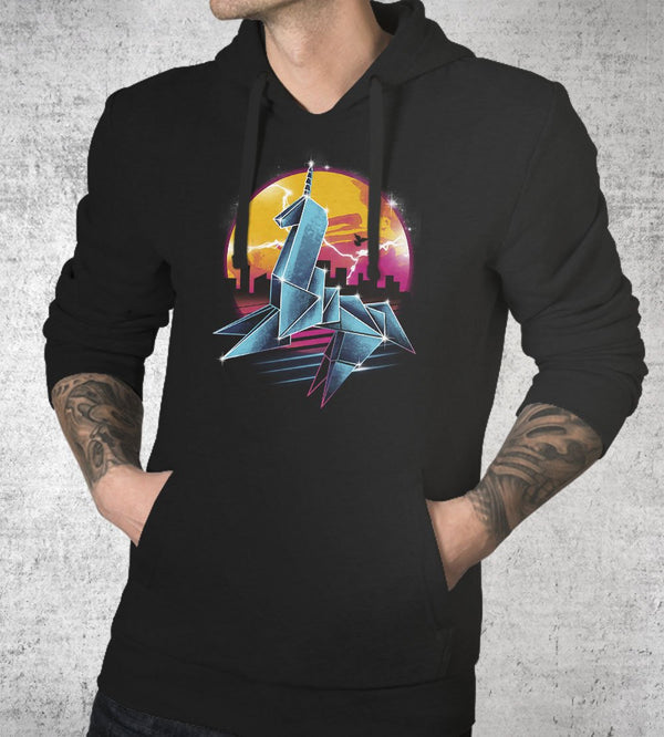 The Silver Oragami Hoodies by Vincent Trinidad - Pixel Empire