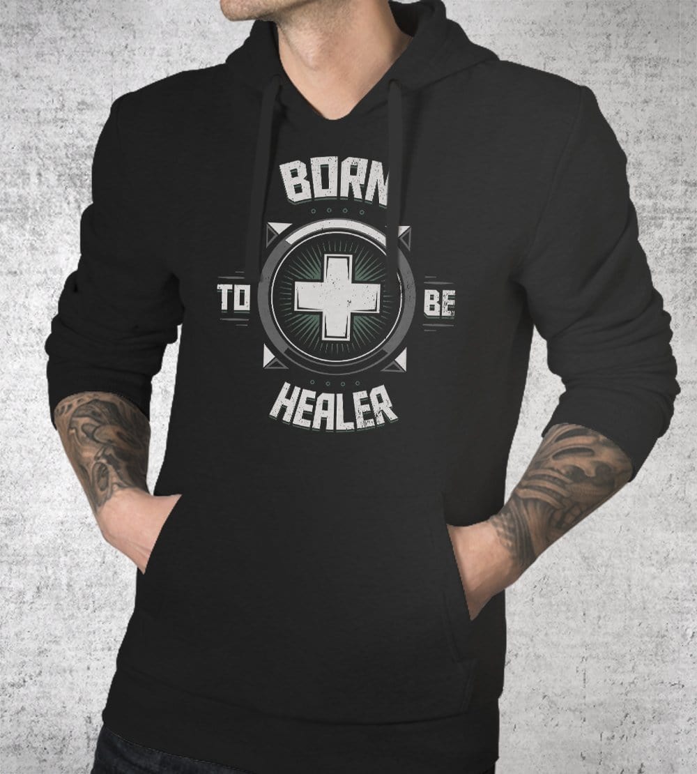 Born To Be Healer Hoodies by Typhoonic - Pixel Empire