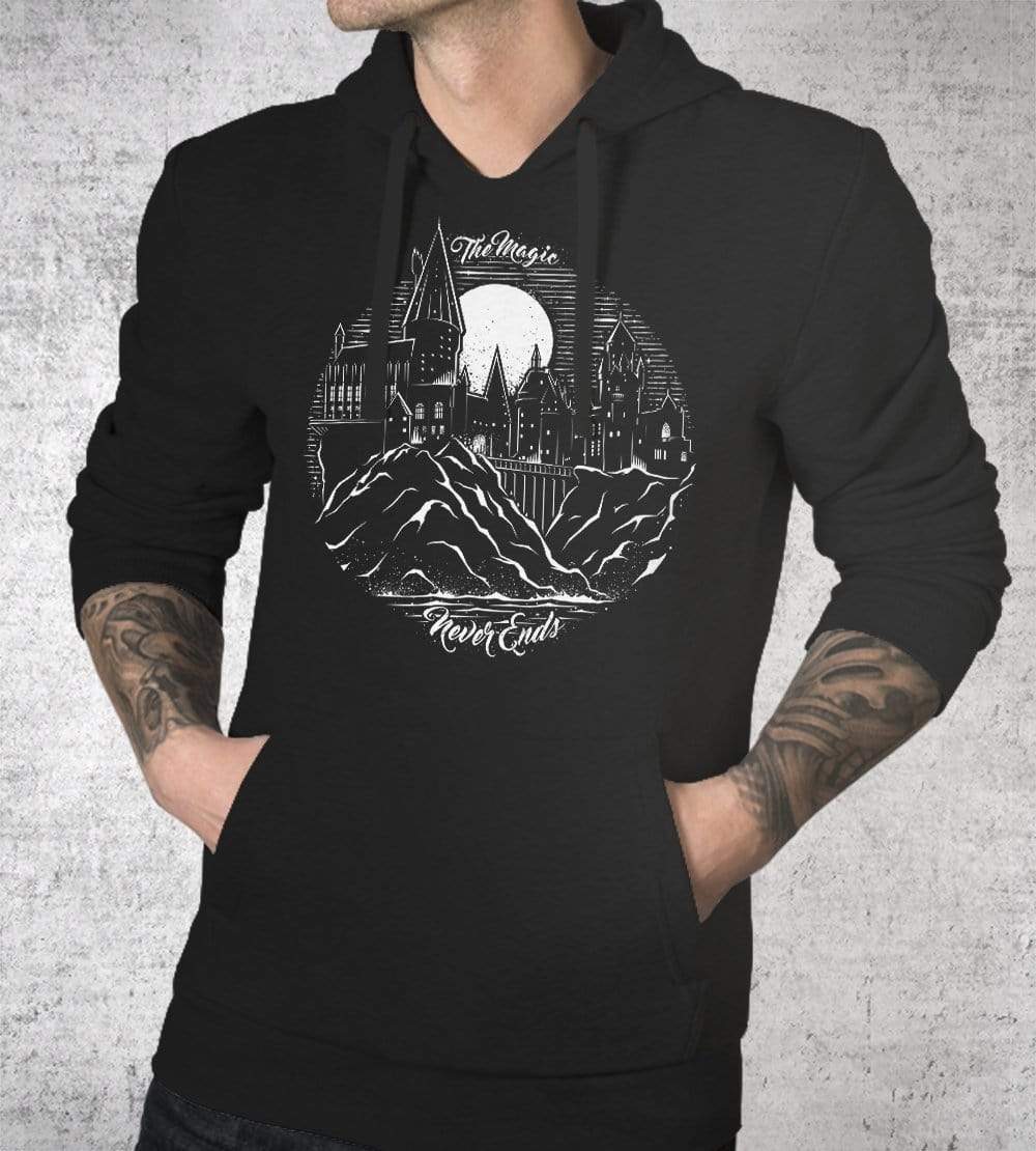 The Magic Never Ends Hoodies by StudioM6 - Pixel Empire