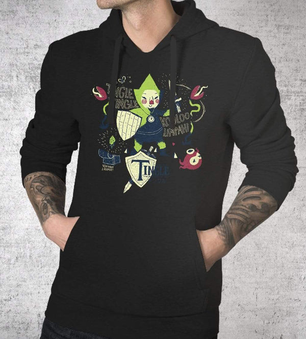 The Legend Of Tingle Hoodies by Louis Roskosch - Pixel Empire