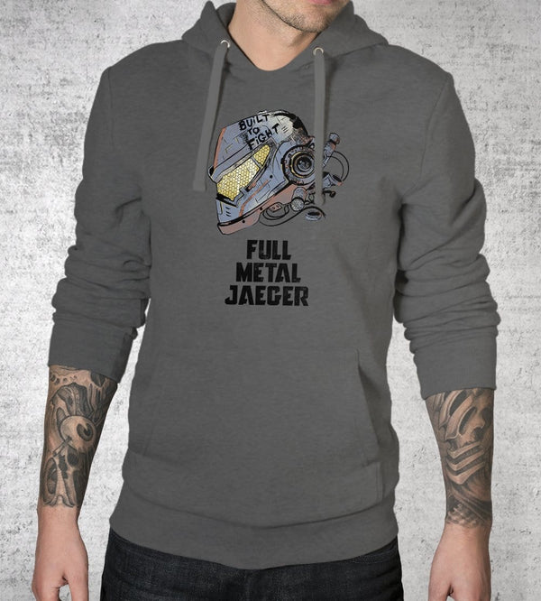 Full Metal Jaeger Hoodies by Creative Outpouring - Pixel Empire