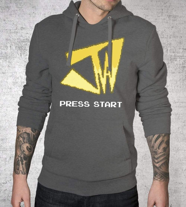 SomeCallMeJohnny 8-Bit Logo Hoodies by Some Call Me Johnny - Pixel Empire