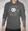 Death Before Decaf Hoodies by Ronan Lynam - Pixel Empire
