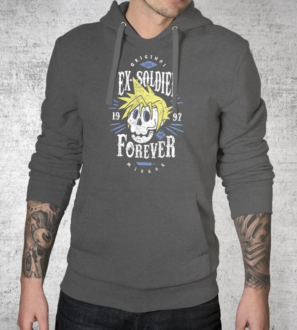 Ex-soldier Forever Hoodies by Olipop - Pixel Empire