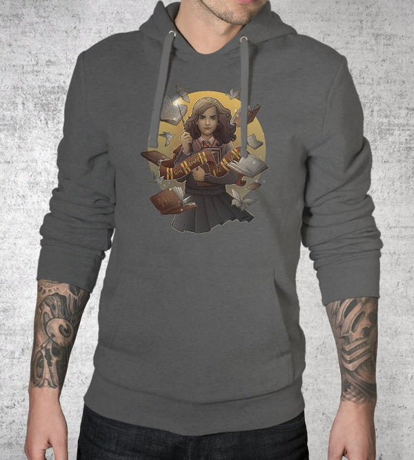 The Magic Of Books Hoodies by Saqman - Pixel Empire