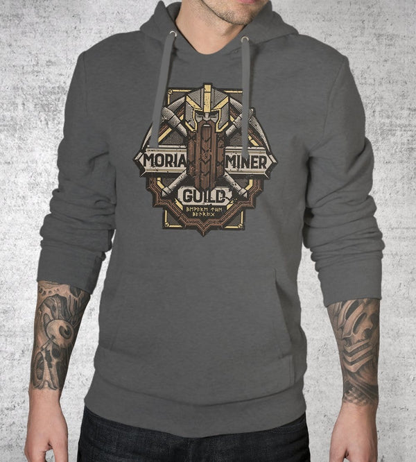 Moria Miner Guild Hoodies by Cory Freeman Design - Pixel Empire