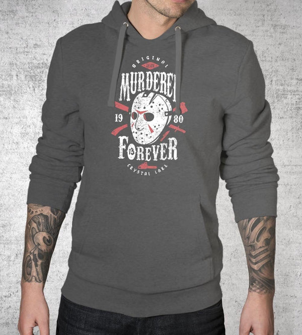 Murderer Forever Hoodies by Olipop - Pixel Empire