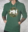 Camo Muscle Nerd Hoodies by Muscle Nerd - Pixel Empire