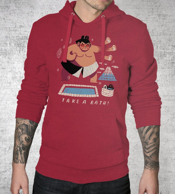 Take A Bath Hoodies by Louis Roskosch - Pixel Empire