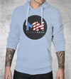 American Flag Muscle Nerd Hoodies by Muscle Nerd - Pixel Empire