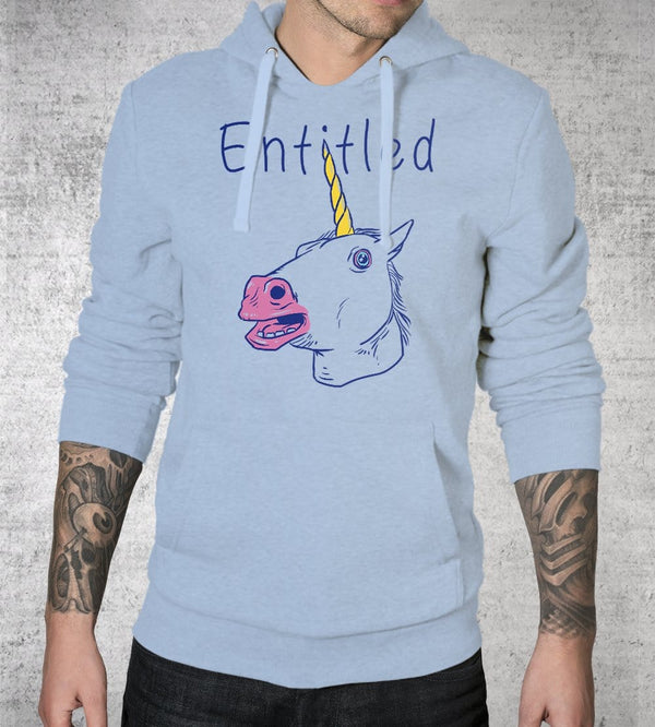 Entitled Unicorn Hoodies by Vincent Trinidad - Pixel Empire