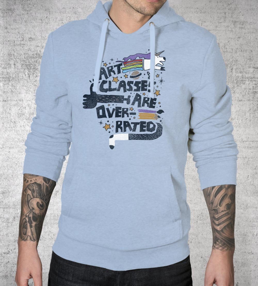 Art Class Schmart Class Hoodies by Perry Beane - Pixel Empire